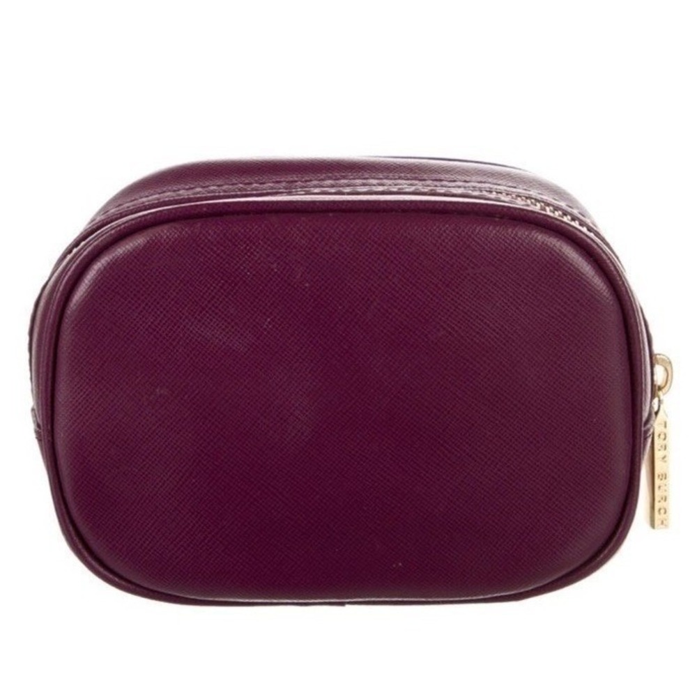 Tory Burch Cosmetic Bag Purple - Picture 4 of 10